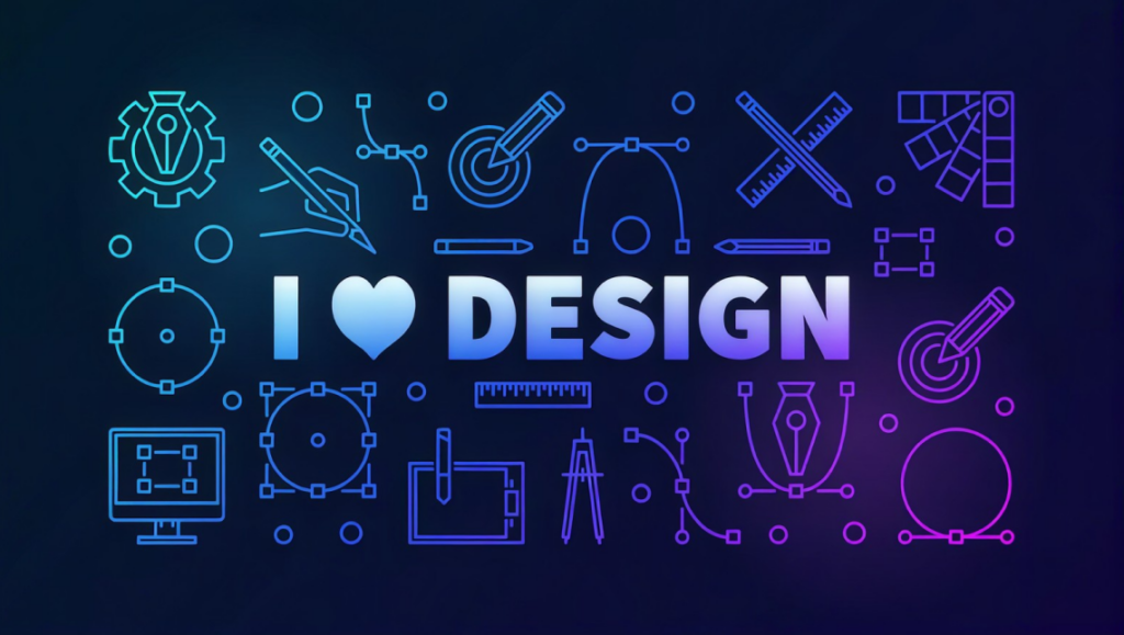 Future of graphic design with AI, 3D, motion graphics, and UX UI design